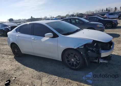 2016 Dodge Dart Se z USA, uszkodzony, nr VIN 1C3CDFAA7GD529853